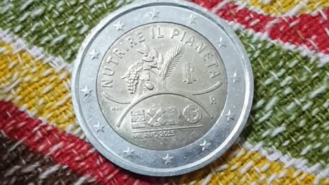 Italy 2 Euro, EXPO 2015 Milano 2015