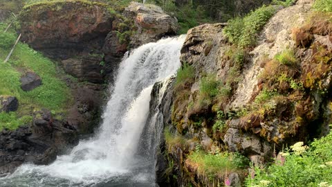 Moose Falls Yellowstone NP