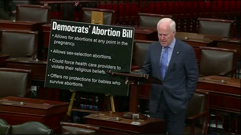 Senator John Cornyn Speaks On House Democrats Ignoring Bipartisan Bill On Safety Of SCOTUS Justices