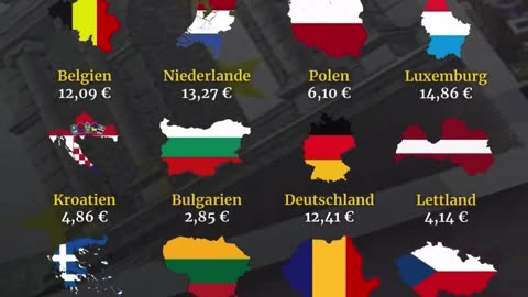 Mindestlohn in Europa: Welches Land zahlt am meisten?