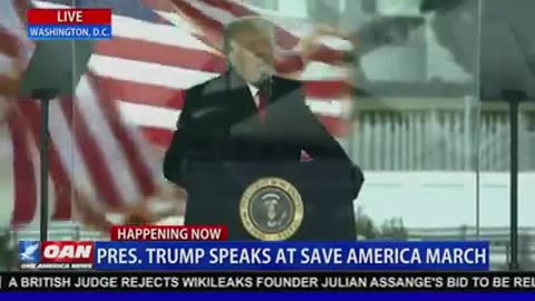 2021, President TRUMP Speaks at Save America March 1_6_21