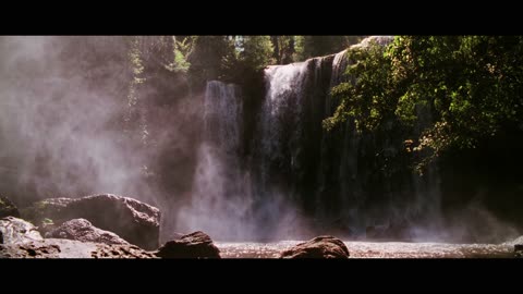 Angelina Jolie Lara Croft Tomb Raider 2001 scene 3 remastered 4k