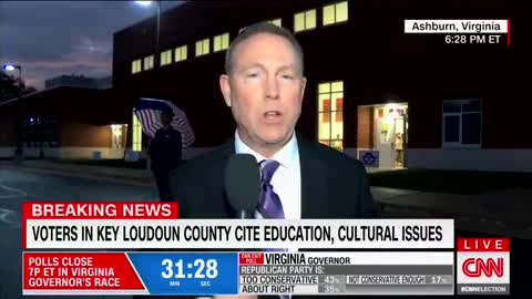 CNN claims Youngkin is popular with voters who oppose CRT even though it "is not even in the curriculum officially in Virginia"