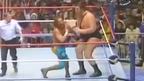 Andre the Giant vs Jake "The Snake" Roberts