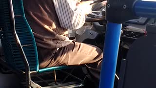 Bus Driver Texting While Driving