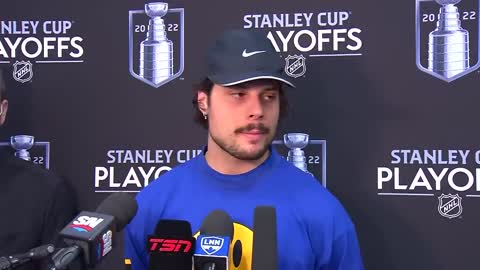 Auston Matthews Maple Leafs Playoff Practice May 9- 2022