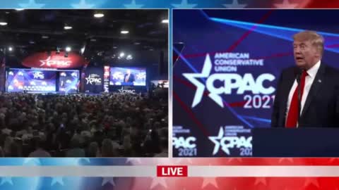 Donald J. Trump at CPAC 2021 in Dallas, TX - 7/11/21