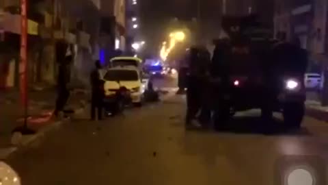 Suicide bomber clashes with Turkish Police Part 2
