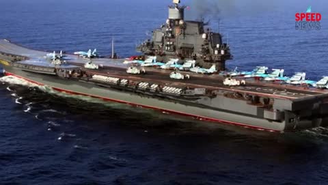 The Russian aircraft carrier "Admiral Kuznetsov" was put into dry dock
