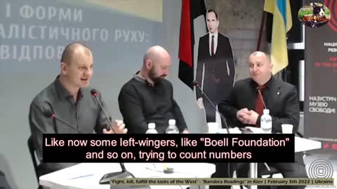 Ukraine's neo-Nazi terror gang C14's speech from Kiev.