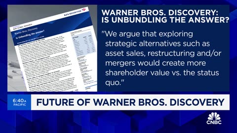 Faber Report: Future of Warner Bros. Discovery