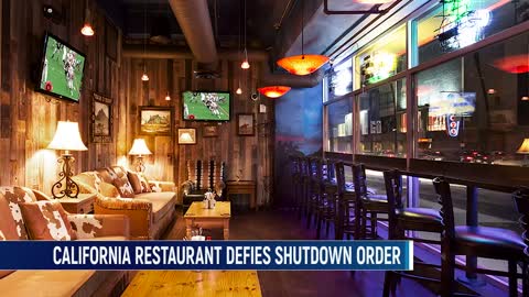 L.A. Judge Cuts Off Electricity To Restaurant For Defying Covid-19 Restrictions