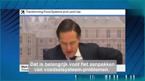 Mark Rutte Pushes Food Innovation Hubs