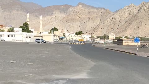 The beautiful mountains of Muscat and Oman