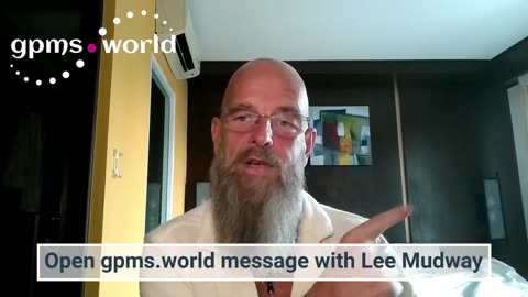 Open gpms.world message with Lee Mudway