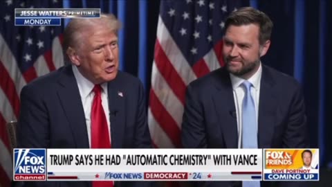 President Trump explains why he chose JD Vance for VP