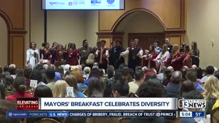 Students attend Mayors' Breakfast