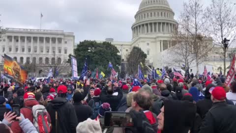 Tear gas used on Trump supporters at DC rally