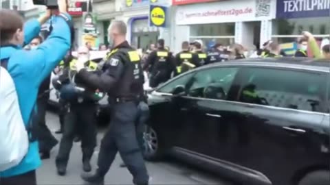 The German police are not joking they have had it with the violence