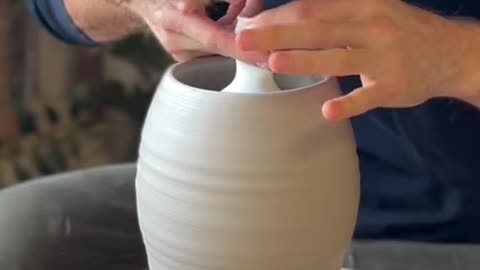 This did not go how i expected #pottery #asmr #satisfying