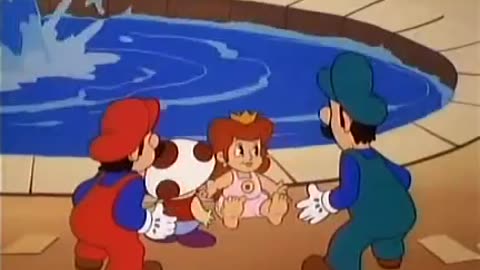 0:02 / 21:55 Super Mario Bros Super Show Episode 17 - Two Plumbers and a Baby