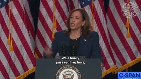 CRAZY: Kamala Promises To Come For Your Guns