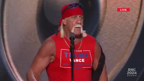 Hulk Hogan brings the house down!