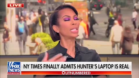 “Time to take down the Biden Crime Family," Harris Faulkner BLASTS Media Over Hunter Biden's Laptop