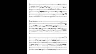 J.S. Bach - Well-Tempered Clavier: Part 1 - Fugue 20 (Clarinet Sextet)