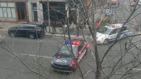 Vidéo d'Elvin Delisle - Opération policière à Montréal