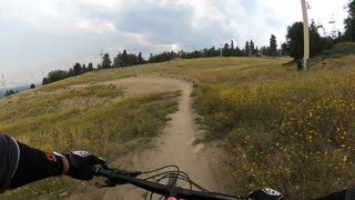 Mountain Biking Snow Summit Lower Turtle Trail August 2020