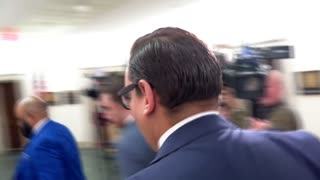 Rep. Santos tells reporters he will resign if 142 people ask him to