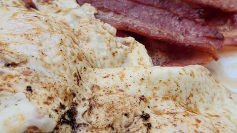 Whats your carnivore Hangover Breakfast? #cooking #food #bacon #eggs #asmr #asmrfood #asmrsounds