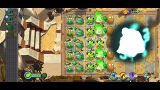 Plants vs Zombies 2 Ancient Egypt - Day 25