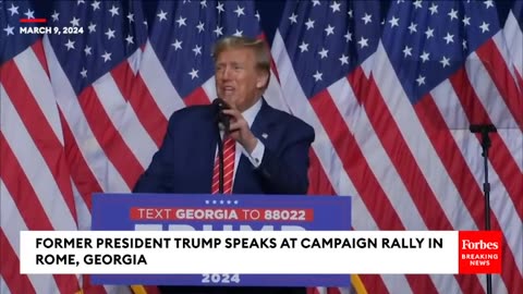 WATCH: Trump Invites Marjorie Taylor Greene Up On Stage During Georgia Rally: 'Please Come Up'