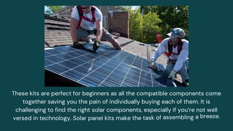 You Need To See About Solar Panel Kits