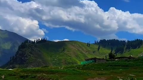 Beautiful Road and Beautiful Mountain View