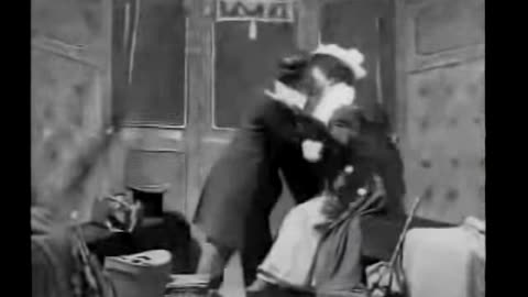 The Kiss in the Tunnel (1899 Film) -- Directed By George Albert Smith -- Full Movie