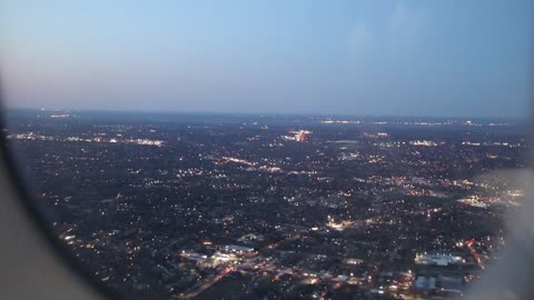 American Airlines Flt 1360 on final approach to St. Louis Lambert International Airport.