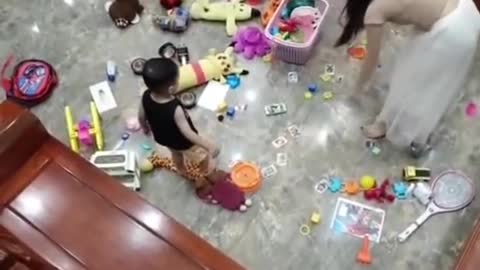 Unlimited collection of toys!! Mother's daily life. 🦥