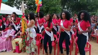Candidatas de la Independencia disfrutaron recorrido por el Juan Angola