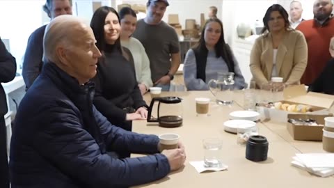On East Palestine Trip, Biden Rambles On About Broiler Chickens, Ohio Universities, And Firefighters