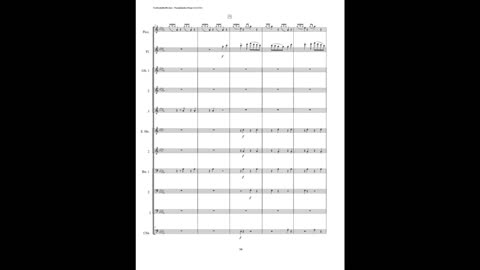 Louis Moreau Gottschalk – Pasquinade (Double Reed Nonet + Piccolo & Flute)