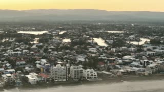 Drone 4K, Mermaid, Nobby’s & North Burleigh beaches, Australia