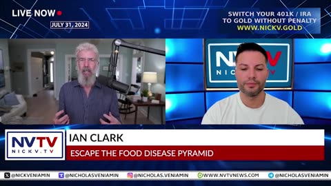 Ian Clark Discusses Escaping The Food Disease Pyramid with Nicholas Veniamin
