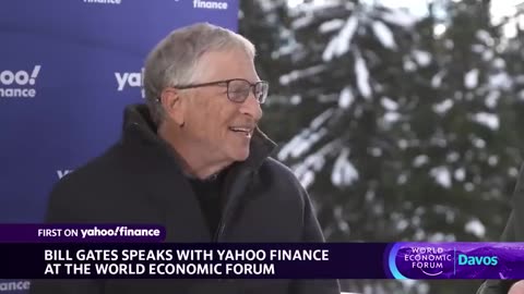 Shocking WEF Davos 2024 Bill Gates is not a Scientist Discuss Vaccines and Selling Gadget Pregnant Test To Poor Africa Making Billions