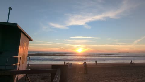 Tranquil Beach Sunset