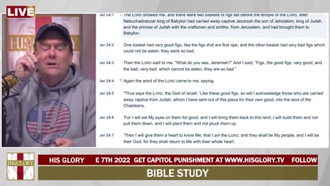 His Glory Bible Studies - Jeremiah 20-25