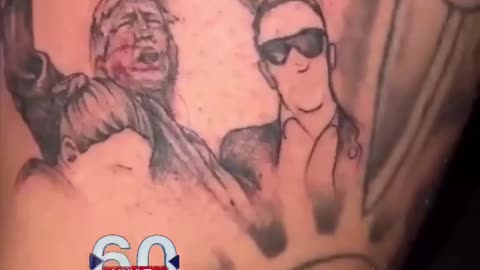 mericans are getting tattoos with Trump to show their support