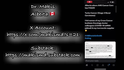Dr. Makis IVERMECTIN + FENBENDAZOLE success story in Alberta